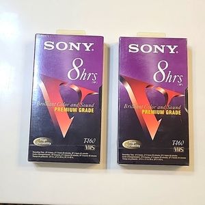 Sony VHS Tapes